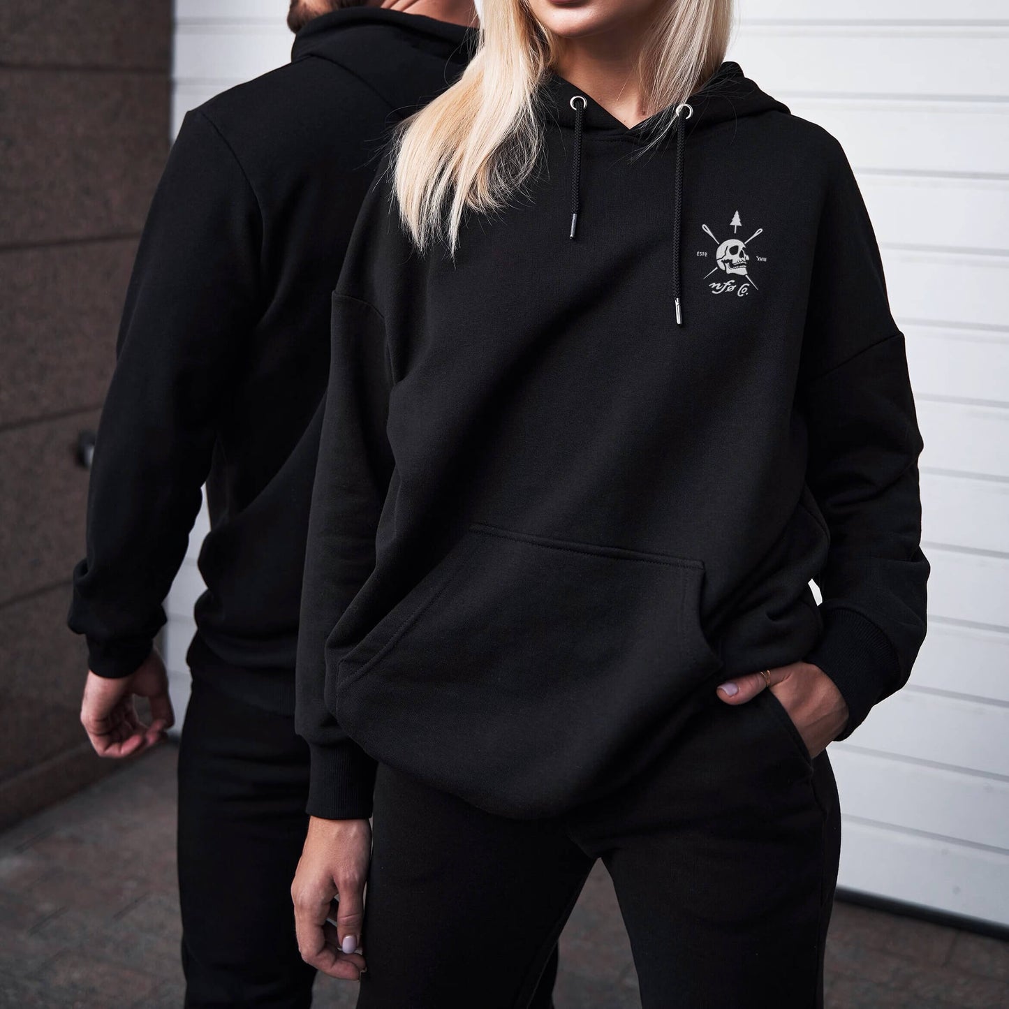 NFØ Co. Skull Crest Hoodie